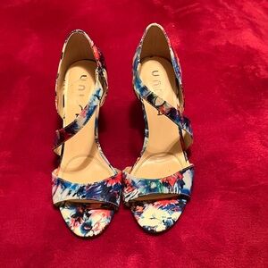 Unisa Multicolor Floral Heels